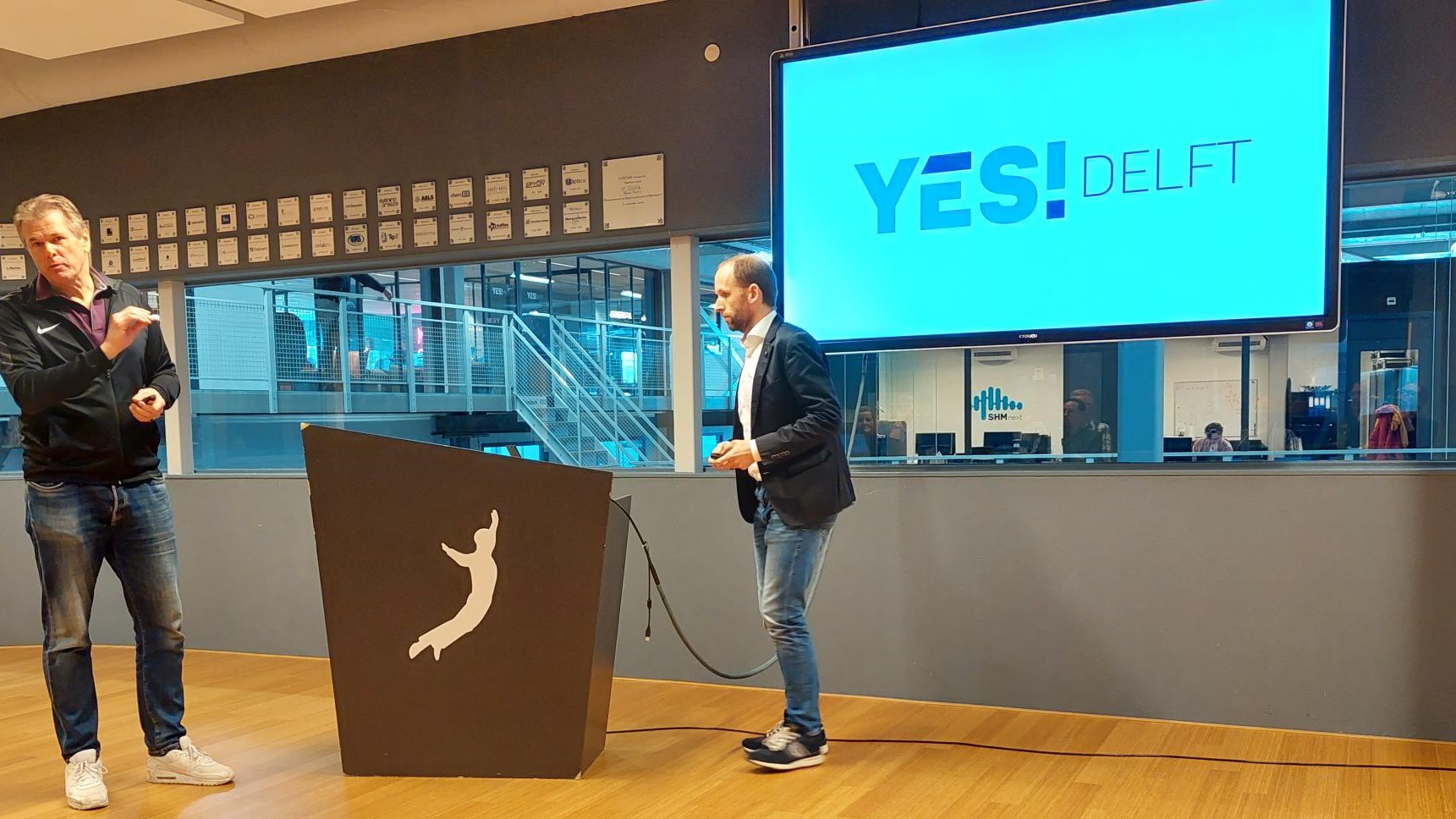 Presentatie bij YES!Delft door ABflexkracht.